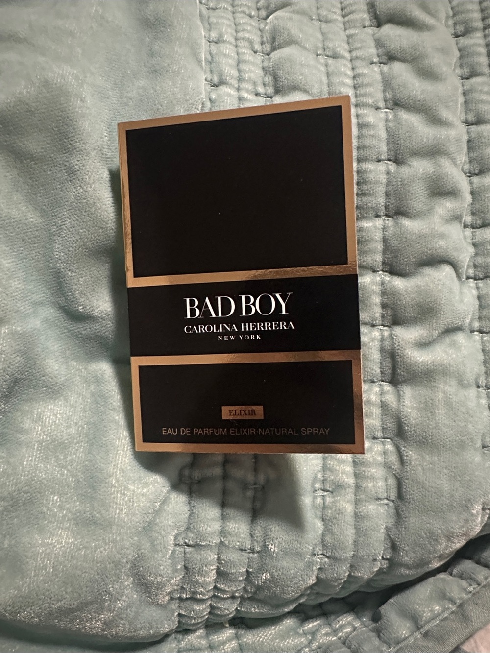 4/$15 Carolina Herrera bad boy sample
